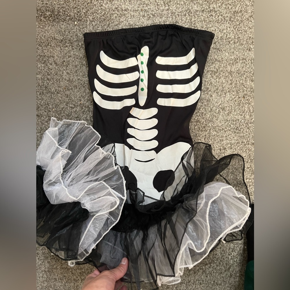 Halloween women’s skeleton costume size small
